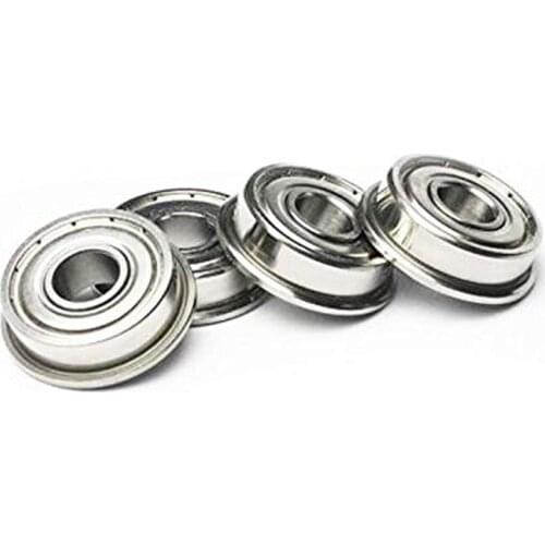 10pcs Flange Ball Bearing F608ZZ 8x22x7 mm Metric flanged Bearing
