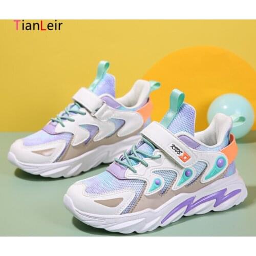 Fashion Children Sneakers Boys Sports Shoes for Girl Sneakers Breathable Mesh Children Girls Shoes Casual Kids Shoes Girls