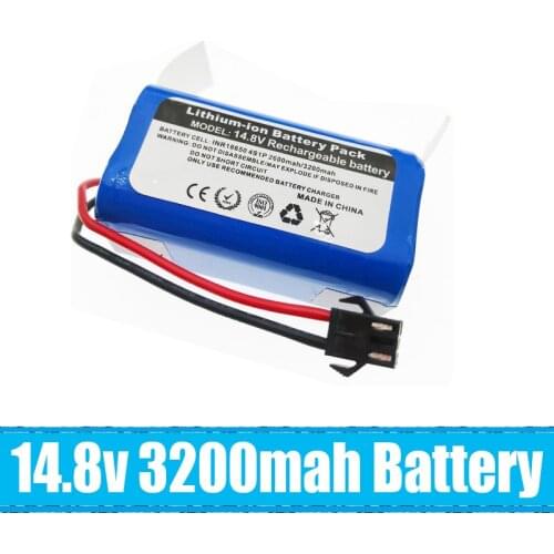 Original 14.8V 3200mAh Li-Ion Battery For Conga Excellence 990 Ecovacs Deebot N79 N79S DN622 Eufy RoboVac 11 11S RoboVac 30 Etc