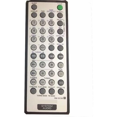 Remote Control RM-SC5B For Sony CMT-C5 CMT-C5B CMT-C7NT Micro System