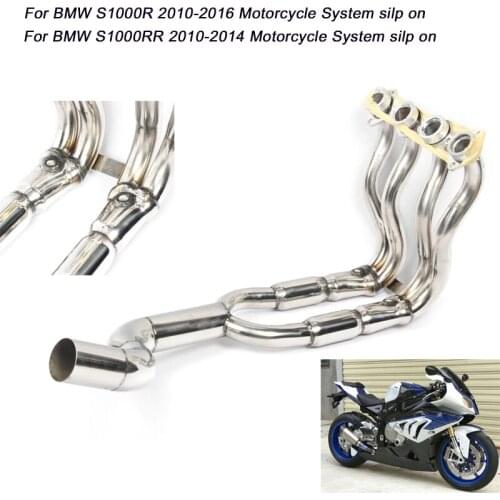 S1000R 2010-2016 S1000RR 2010-2014 Full Conneting Pipe Silp on for BMW s1000rr s1000r Motorcycle Exhaust System