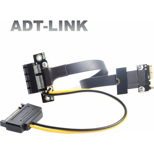 Brand New M.2 WiFi Key A.E. To PCI-e x1 Extension Cable Adapter PCIe 3.0 x1 To M.2 A.E Key Interface Riser Extender Jumpers