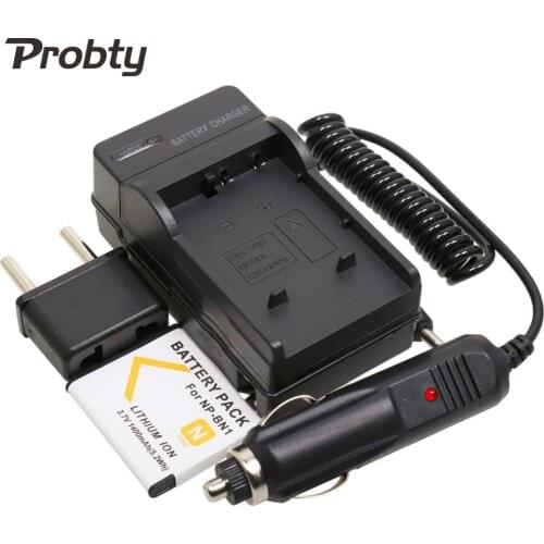 Probty NP-BN1 NPBN1 Camera Battery + Charger For DSC-W520 W620 W670 W690 TX20D tx9 W350 W320 W360 QX100 W370 W730 W150 W630