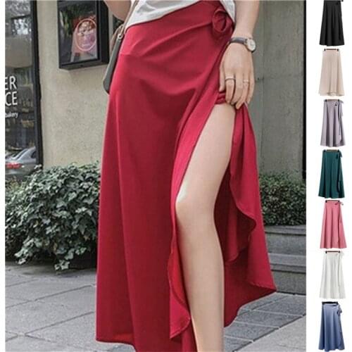 Floral Embroidery A-line Tutu Lace Mesh Skirt Women Elegant Tulle Long Pleated Skirt Women Midi Skirt Summer Hot Sale