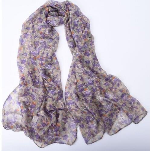 2020 Women Floral Pattern Printed Pattern Scarf 6Colors 10pcs/lot