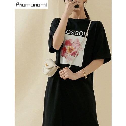 Летние платья с принтом AKUMANOMI China At AliExpress