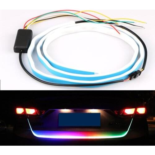 Car Brake Follow Turn Signal Lamp Rear Trunk Tail Light Strip For Renault Koleos Megane Scenic Fluence Laguna Velsatis Twingo