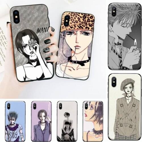 Anime Nana Phone Case for iPhone 11 12 mini pro XS MAX 8 7 6 6S Plus X 5S SE 2020 XR