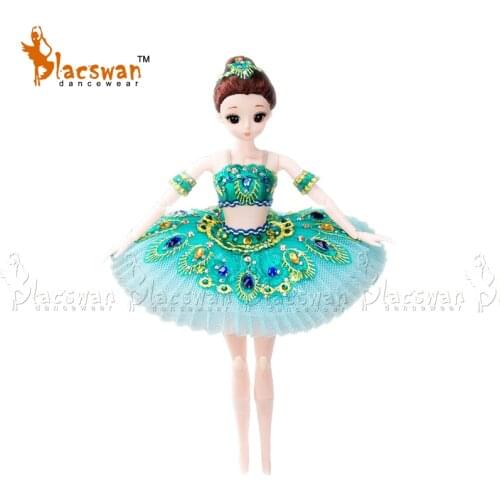 Kids Ballerina Doll Gulnara from Le Corsaire Medora in Professional Ballet Stage Costume 12 inches Rotating Doll Girls Gift AC24