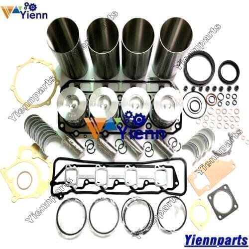 For Ovlvo D3.4DCBE2I D3.4 Overhaul Rebuild Kit Piston Ring Gasket Bearing Set MC80 Excavator Wheeled Engine Parts