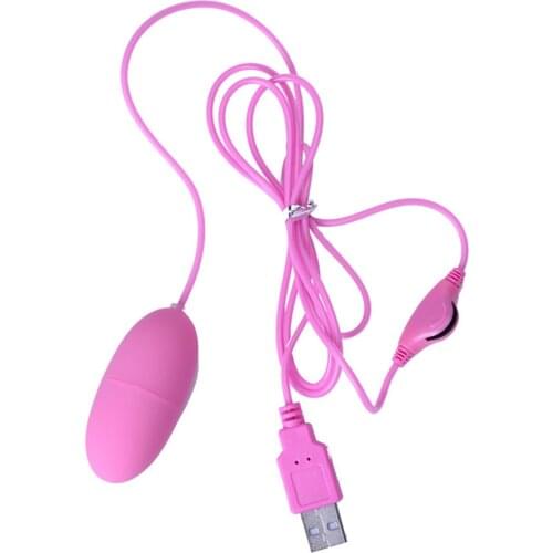 USB Recharge G Spot Erotic Toys Portable Vibrator Single Egg Vibrating Sex Toys Sex Products Clitoris Stimulation ST401