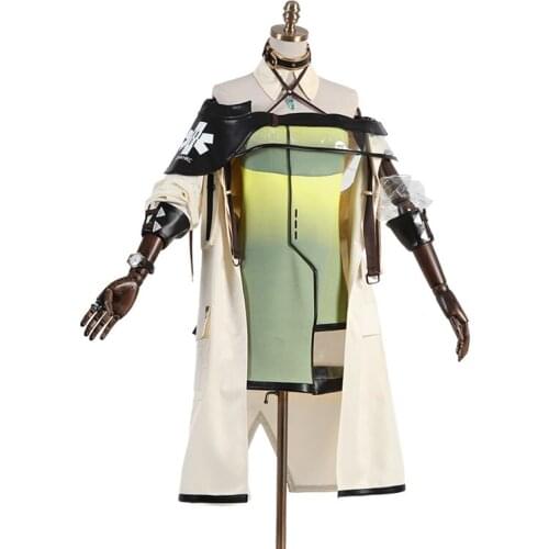 Game Arknights Cosplay Costume Cos Kal'tsit Cosplay Halloween Party High Quality Costume Men/Women