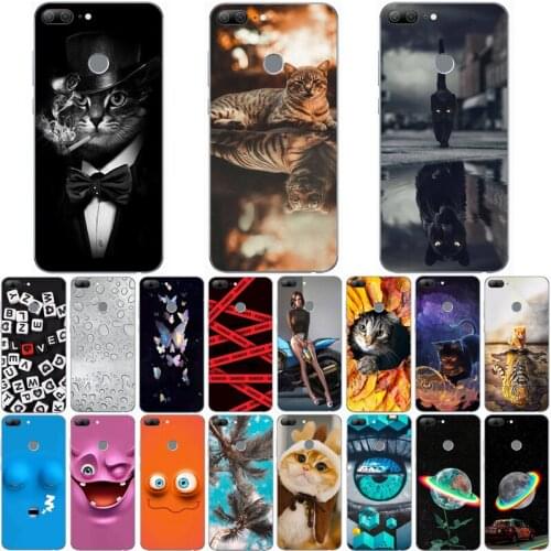 For Huawei Honor 9 Lite Case Fashion Silicone Soft TPU Cute Back Cases for Huawei Honor 9 Phone Cover Funda Coque