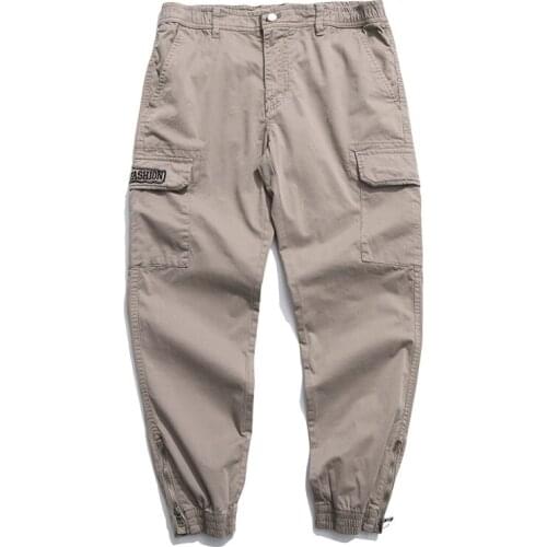 Men Cargo Pants 2021 Mens Hip Hop Streetwear Jogger Pants Fashion Cotton Trousers Male Casual Joggers Sweatpants 28-38