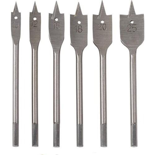 6 Wood Drill Bit Set unids considers hole cutter woodworking tools wood