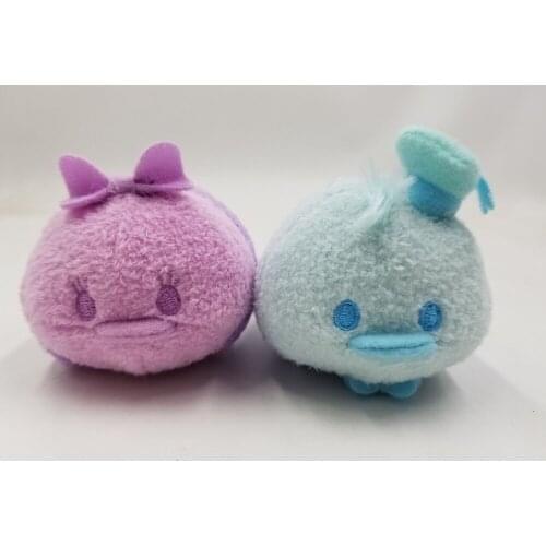 Pastel Color Mini Plush Doll 2019 Daisy Donald Duck Japan Set of 2