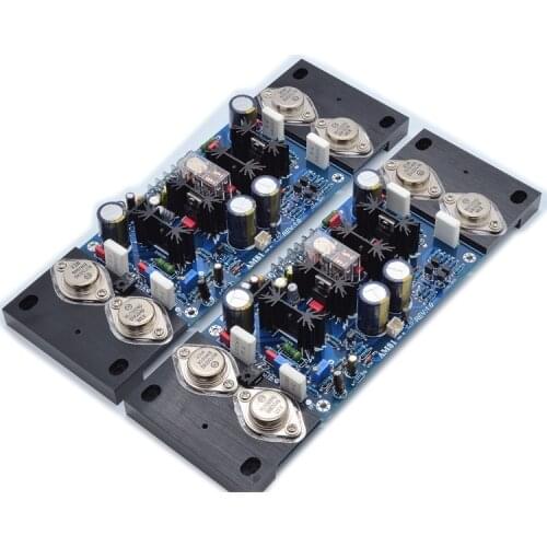 A81 HiFi High power 200W post amplifier board gold sealed transistor with Protection circuit