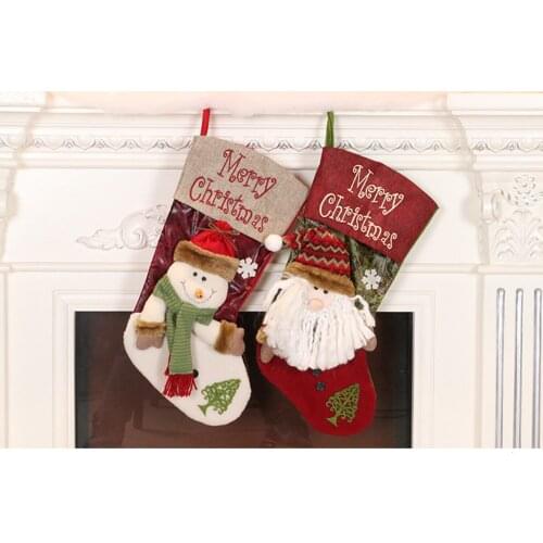 Christmas socks Xmas socks Gift bags Christmas decoration funny Socks New year socks Party decoration