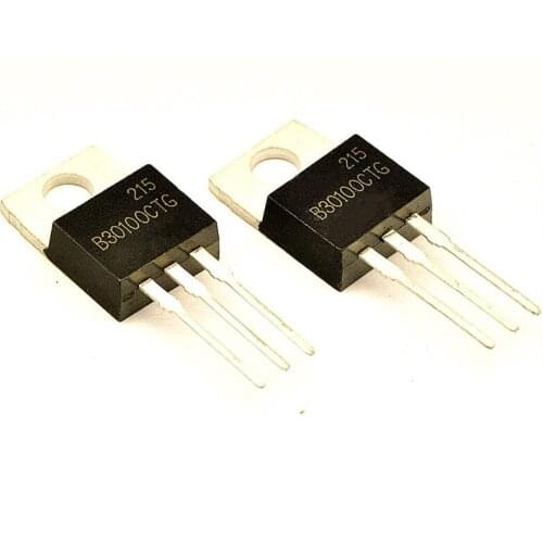 10PCS/LOT B30100G MBR30100CTG Schottky diode 30A/100V direct-to-220
