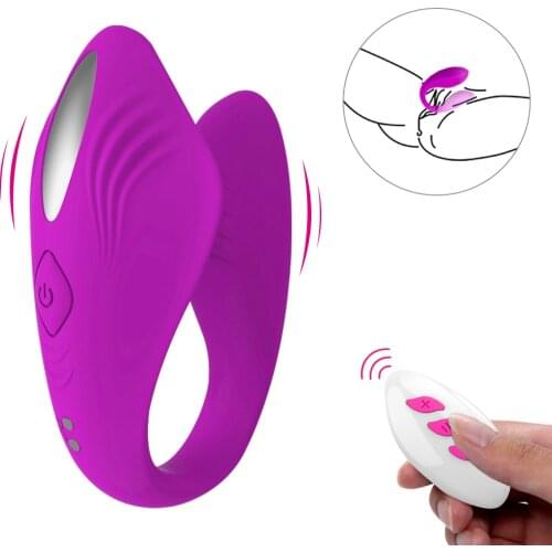 Wireless Remote U Vibrator Sex Toys For Couples USB Rechargeable Double Motor Vibrators Clit G Spot Stimulator Sex Toy For Women