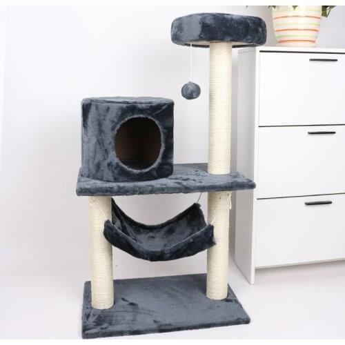 Pet Cat Plush Condos Small Cat Tree House Cat Scratchers Climbing Frame scratching post cat tree house cat furniture