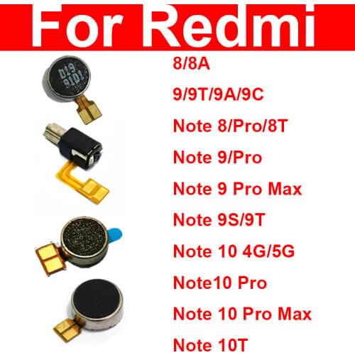 Motor Vibrator For Xiaomi Redmi Note 7 7A 8 8T 8A K20 Pro Vibration Motor Flex ribbon Cable Module Replacement Repair Parts