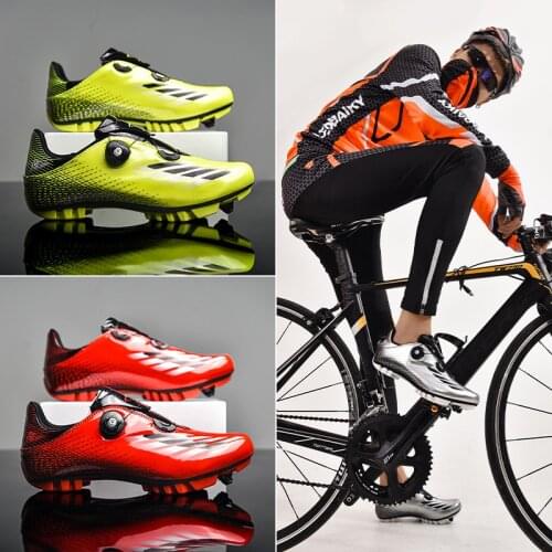New Color-changing Lock-free Leisure Riding Shoes Men and Women Bicycle Shoes Mountain Bike Shoes Road Car Hard Camouflage