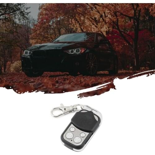 New Metal Four-key Garage Door Universal Copy Remote Control Wireless Copy Remote Control Long Distance LESHP