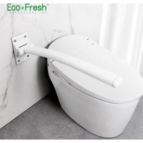 Ecofresh Toilet toilet folding handrail toilet bathroom elderly pregnant woman non-slip safety barrier-free assisted railing