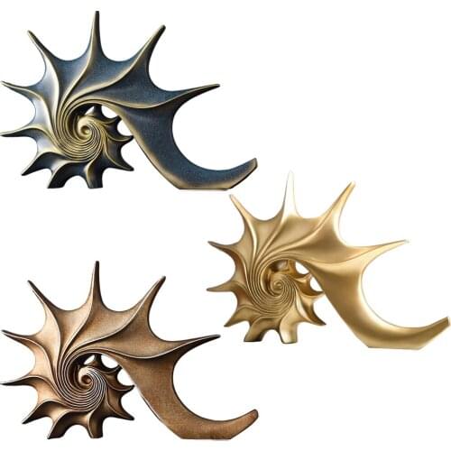 Resin Statue Figurines Collectible Sculpture Ornament for Cabinet