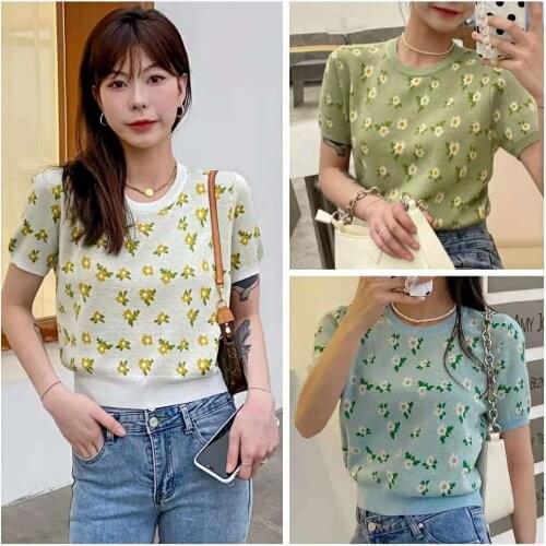 Suit Set Women's Silk T-Shirts