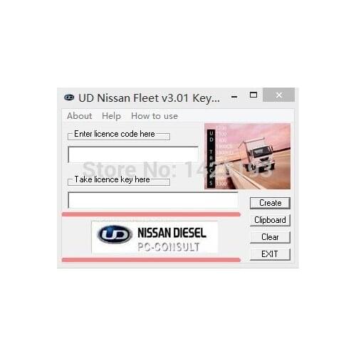 UD DataLink 3.01 (Diagnosis & Reprogram)+ keygen For nissan