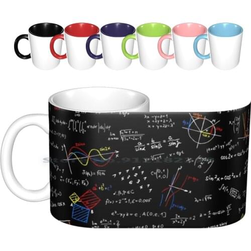 Physics Equations Ceramic Mugs Coffee Cups Milk Tea Mug Physics Equations Maths Cool Fun Equation Science Geek Nerd University