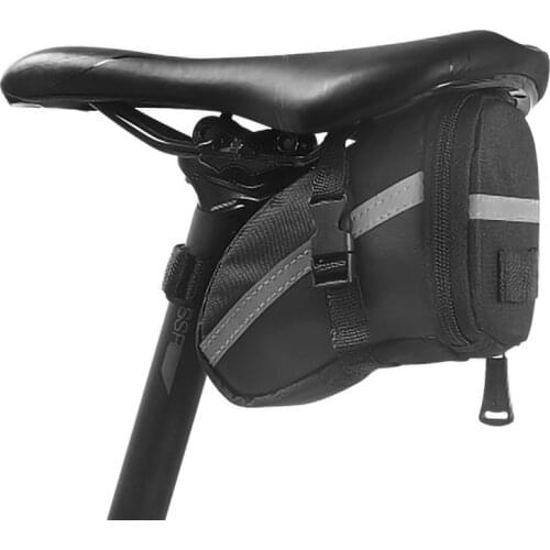 Bicycle tail bag Small Rainproof 1.2L capacity for Mountain Road MTB Bike Cycling Tool saddle bag