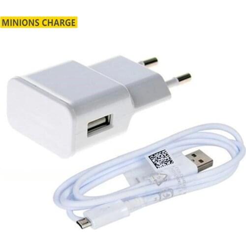 For Samsung s3 s4 J3 2016 J5 J7 2017 J6 A6 A7 2018 Redmi 5a 6 Note 5 pro Phone Micro usb cable + EU US Plug USB Charger Adapter