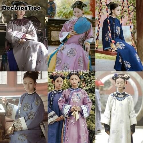 2021 han dynasty woman dance costumes traditional chinese clothes ancient story of yanxi palace women embroidery dress hanfu