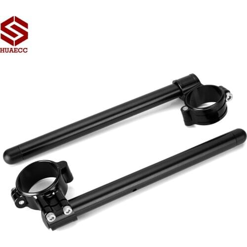 7/8" Motorcycle Racing Adjustable Clamp CNC 41MM Clip On Ons Fork Handlebars Handle Bar for Yamaha MT03 MT25 R3 R25 YZF