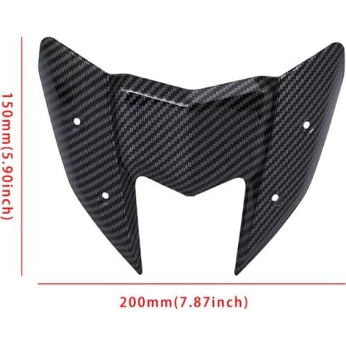 Brand New Motorcycle Motorbike Real Carbon Fiber Windscreen for Kawasaki Ninja Z800 2012 2013 2014 2015 2016