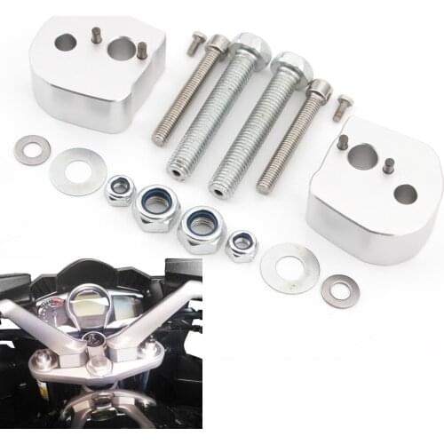 Motorcycle Aluminum Handlebar Riser Spacer Kit For Yamaha FJR 1300 06-2020 HandleBar Riser Clamp Extend Handlebar Adapter Mount