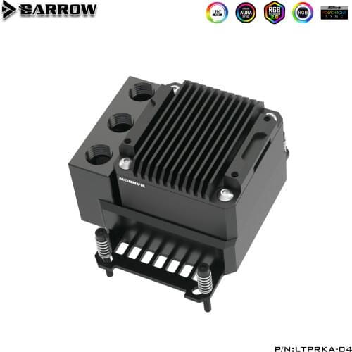 Barrowch Pump Reservoir Integrated CPU Block for Intel/AMD FBLTPRP-04 FBLTPRPA-04 POM