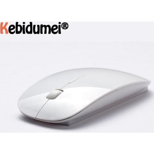 Bluetooth 5.0 + 2.4Ghz Wireless Mouse 2 In 1 Cordless Mouse 1600 DPI Ultra-thin Ergonomic Portable Optical Mice For Laptop