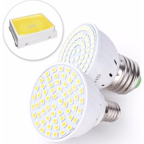 E27/E14/B22/GU10/MR16 Corn Bulb 220V 48/60/80 LED Energy Saving Light Bulb Indoor Lighting Spot Light Decor For Home SMD2835