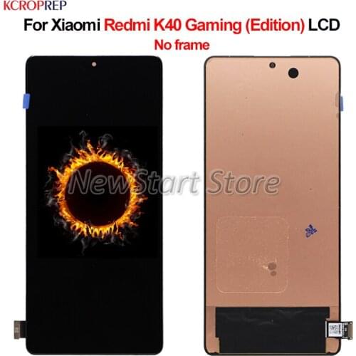 For Xiaomi Redmi K40 Gaming LCD Display Touch Panel Screen Digitizer Assembly For Redmi K40 Gaming Edition lcd Replacement Parts