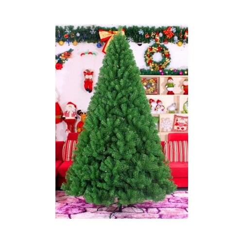 Free Shipping 3M Tall Luxury Encryption Christmas Tree Heavy Artificial PVC Ximas Christmas Trees New Year Decoration