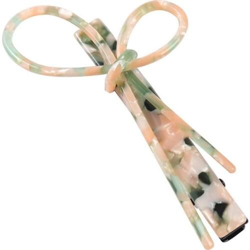 Fashion Celluloid Acetate Hair Barrettes Clip for Women Girl Butterfly Hair Accessory - Fashion Hair Ornament for Tiara Wear