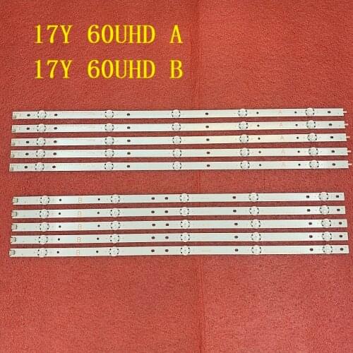 Kit 10 PCS LED Backlight strip for SONY KD-60X690E 17Y 60UHD A B rev02 5led 170209 170309 SVG600A36-A B S600DUC-1 KCL60