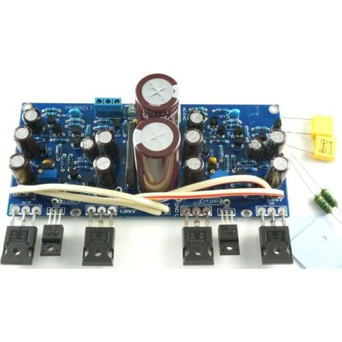 L12 Power Amplifier Board Finished Board Dual Channel Field EFfect tube Output With Rectifier Filter VER2
