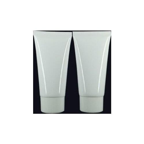 Wholesale100pcs/lot 50ml round white empty soft tube, cosmetic empty tube, cream tube,tube Dia.35mm