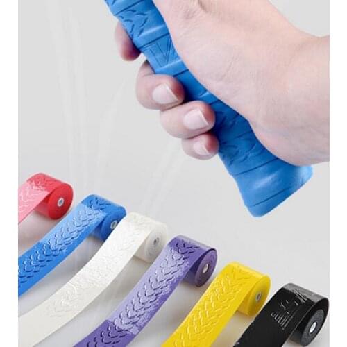 Wholesale 110CM Anti-Slip Badminton Racket Overgrip Durable Breathable Rubber Sweatband Badminton Accessories