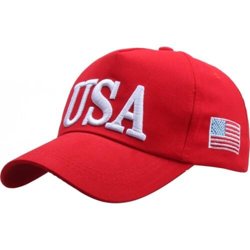 USA Baseball Cap Embroidered American Flag Hat Adjustable Dad Hat Hip Hop 5 Panel Women Cap Casquette caps